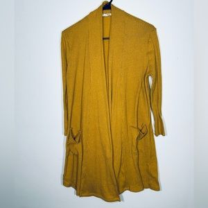 Women’s Don’t Stop Believing Gold Cardigan